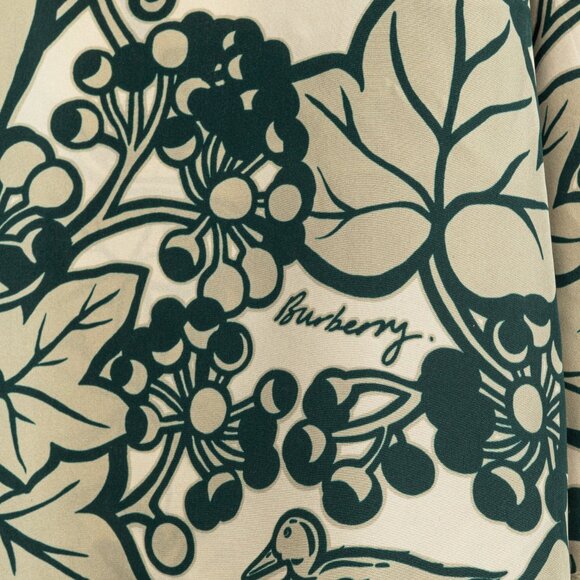 Burberry Safari Silk Ivy-Print Buttoned Shirt - Picture 7 of 11